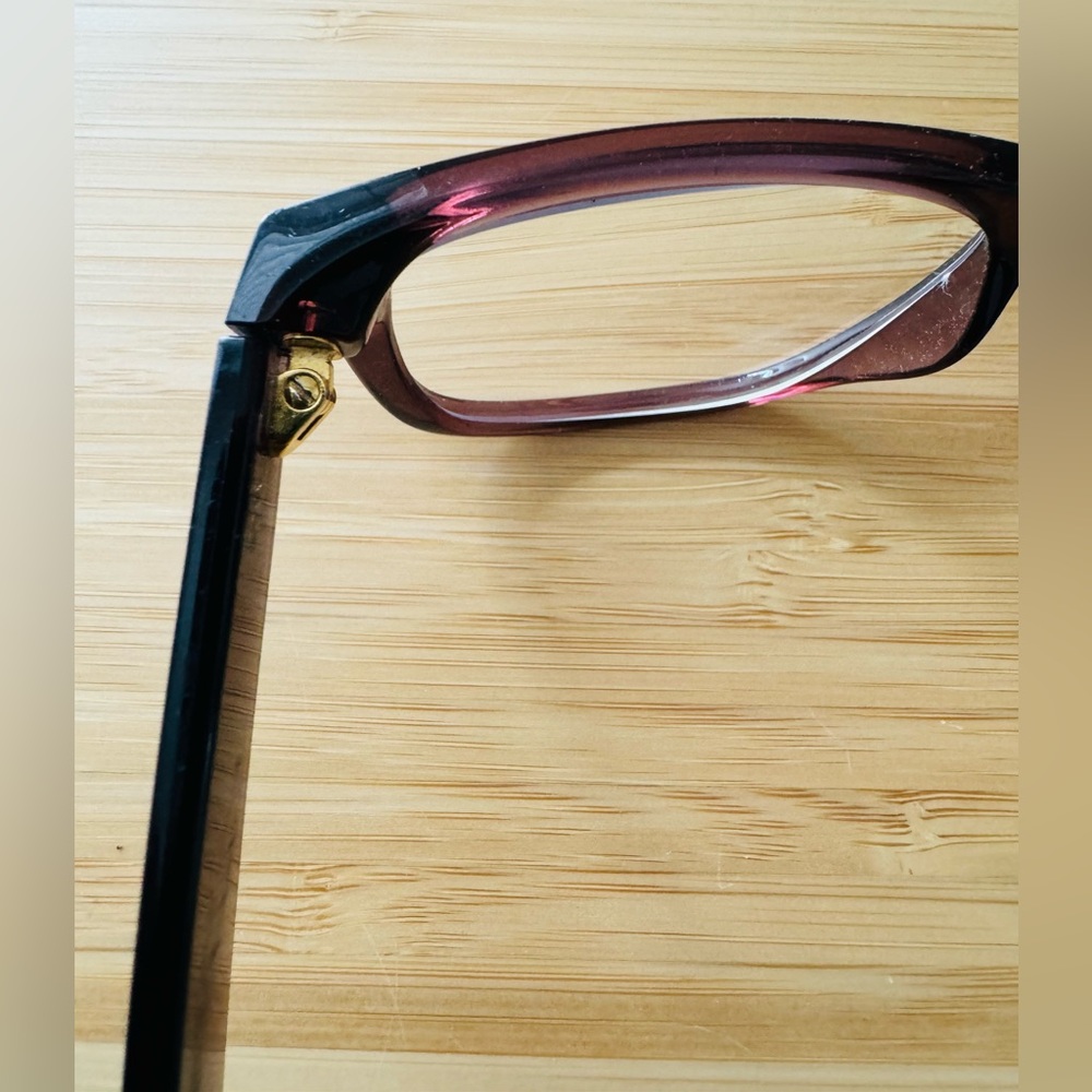 Ray-Ban JUSTIN Classic RB4165 6597/T5 54-16 Brown Clear Frame - Picture 5 of 16